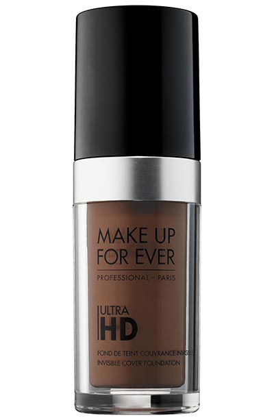 Best Foundations for Dark Skin Tones: Make Up For Ever Ultra HD Foundation