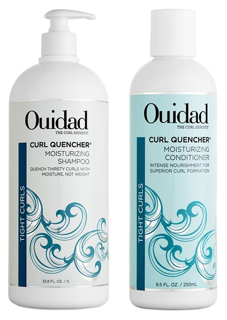 Best Protein Shampoos & Protein Conditioners: Ouidad Curl Quencher Moisturizing Shampoo & Conditioner