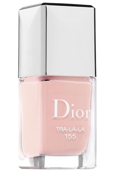 Best Millennial Pink Nail Polishes Colors: Dior Pink Nail Polish in Tra-La-La