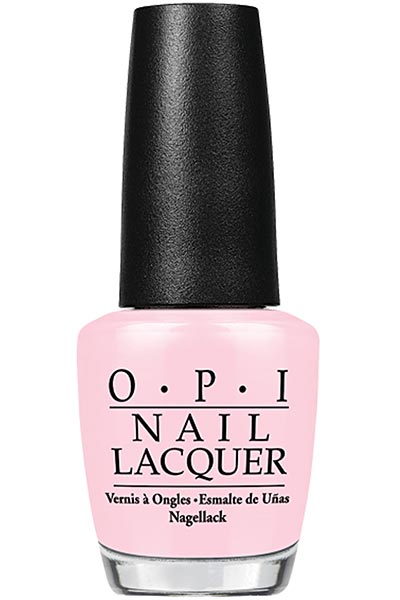 Best Millennial Pink Nail Polishes Colors: OPI Pink Nail Polish in Privacy Please