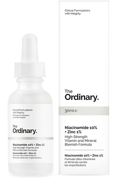 Best Niacinamide Skincare Products for Oily and Acne-Prone Skin: The Ordinary Niacinamide 10% + Zinc 1%