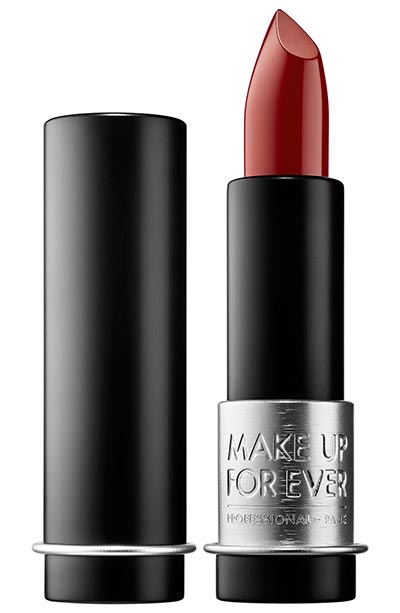 Best Red Lipsticks for Dark Skin Tones: Make Up For Ever Artist Rouge Lipstick in C407