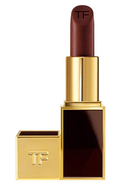 Best Red Lipsticks for Dark Skin Tones: Tom Ford Lip Color in Dark and Stormy