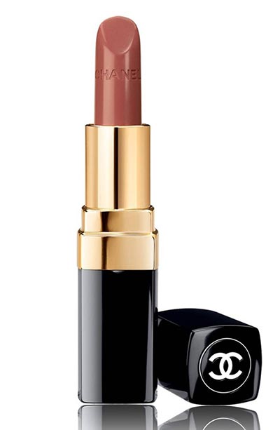 Best Red Lipsticks for Light and Fair Skin Tones: Chanel Rouge Coco Lipstick in Antoinette