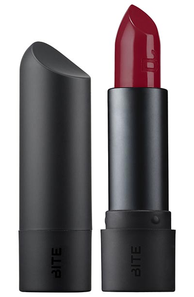 Best Red Lipsticks for Medium Skin Tones: BITE Beauty Amuse Bouche Lipstick in Sour Cherry