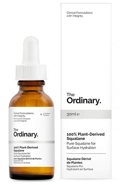 Best Squalane Oils for Skin Care: The Ordinary 100% Plant Derived Squalane