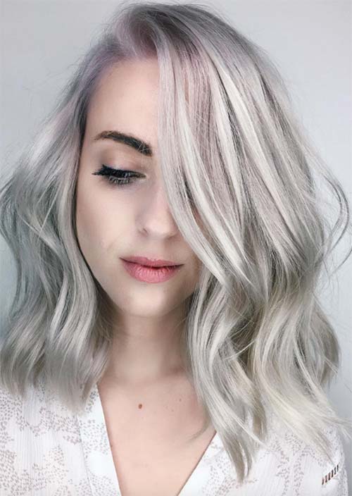 How to Dye Your Hair Grey or Silver