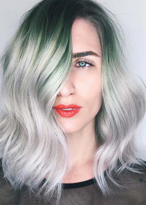 How to Dye Hair Silver or Grey at Home - Glowsly