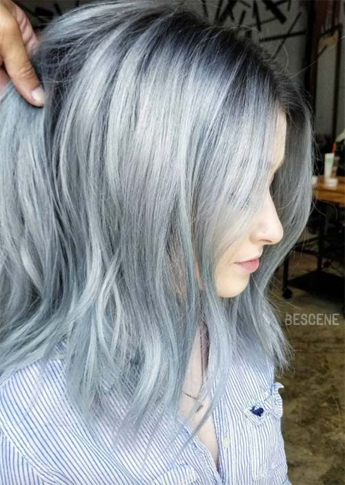 How to Maintain Silver/ Grey Hair Color