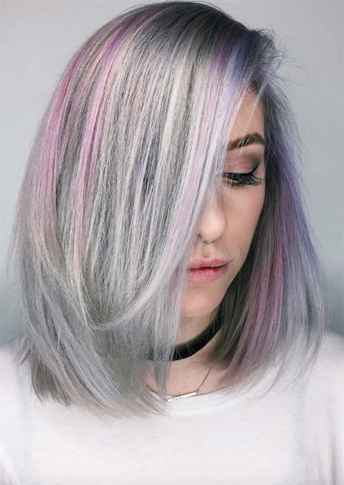 How to Dye Your Hair Grey or Silver