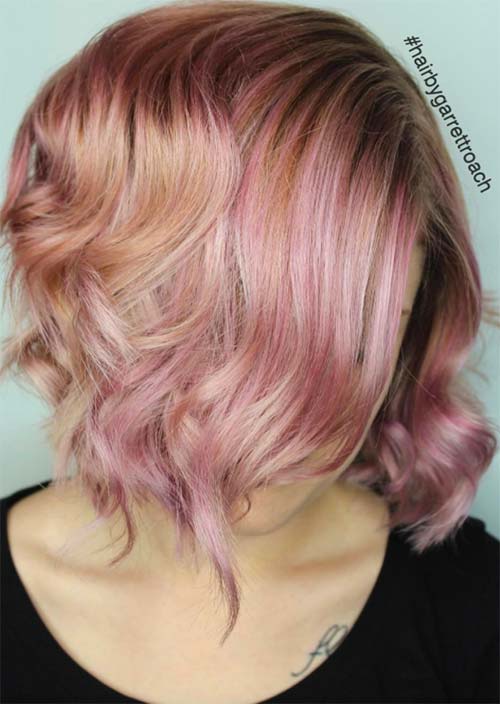 How to Maintain Rose Gold Hair Color
