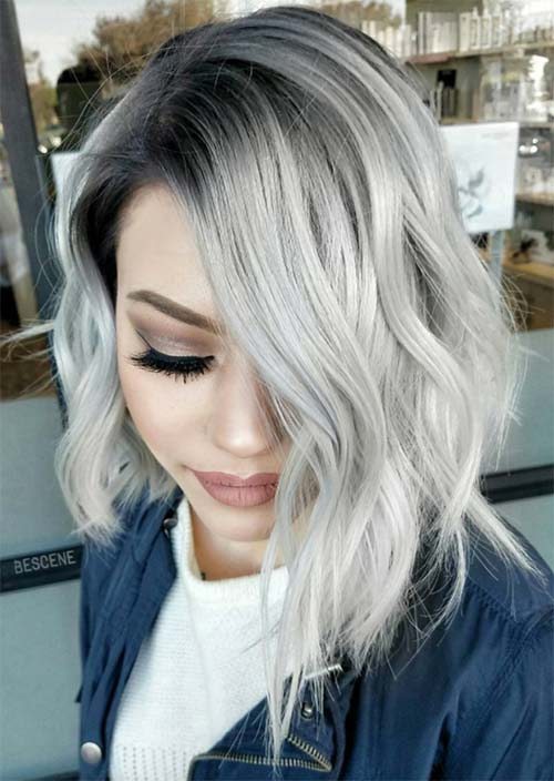 Makeup Tips for Silver/ Grey Hair