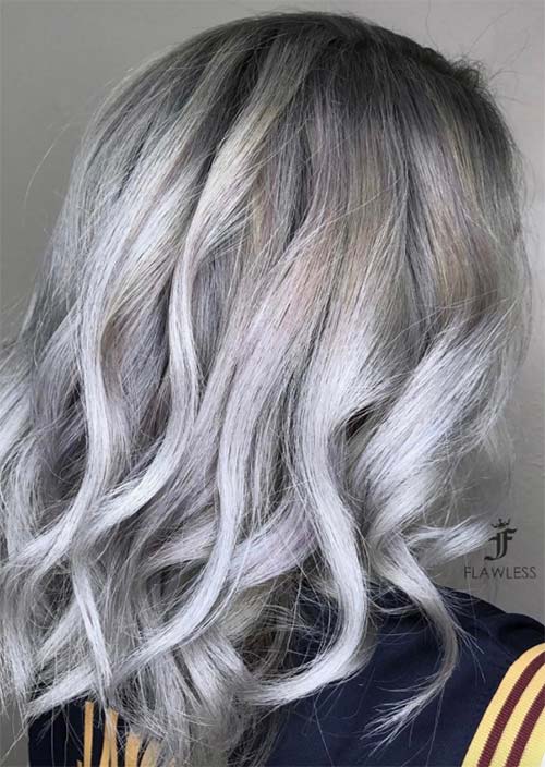 Silver Hair Trend: Grey Hair Colors & Tips for Going Gray