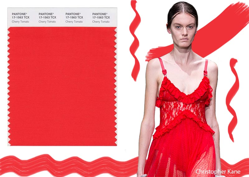 Pantone Spring/ Summer 2018 Color Trends: Cherry Tomato