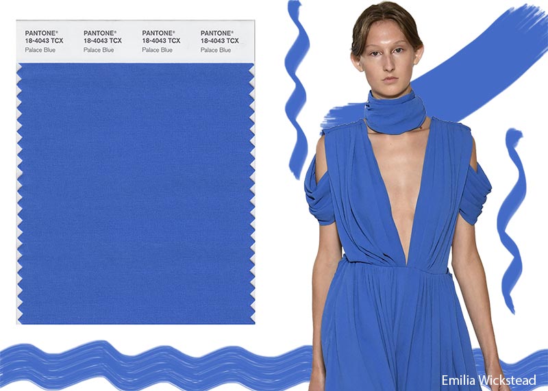 Pantone Spring/ Summer 2018 Color Trends: Palace Blue