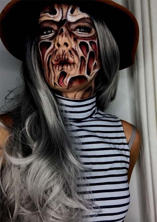 Halloween Makeup Ideas: Freddy Krueger Makeup for Halloween