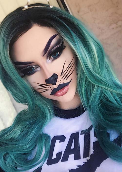 Halloween Makeup Ideas: Cat Makeup for Halloween
