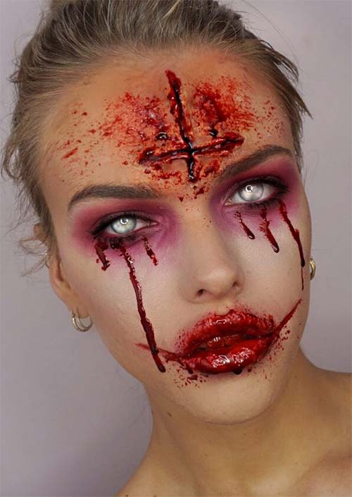 Halloween Makeup Ideas: Damned Makeup for Halloween