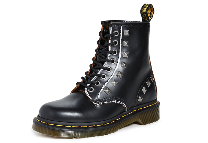 Best Ankle Boots for Women: Dr. Martens 1460 Stud Eye Ankle Boots