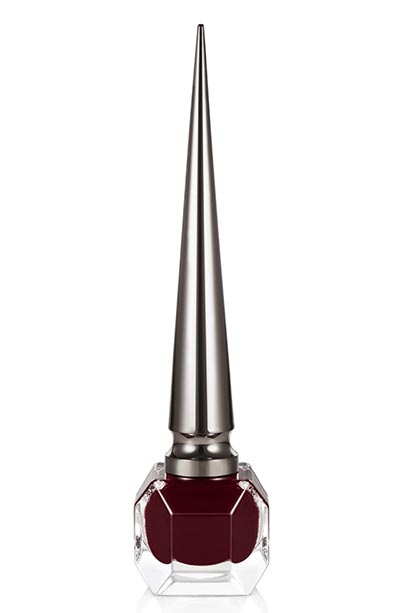 Best Burgundy Nail Polishes for Fall: Christian Louboutin Nail Lacquer in Sevillana