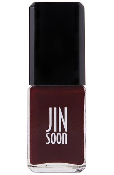 Best Burgundy Nail Polishes for Fall: Jinsoon Burgundy Nail Lacquer in Audacity