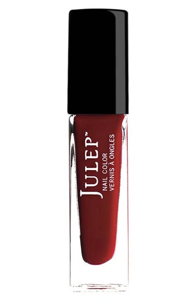 Best Burgundy Nail Polishes for Fall: Julep Crème Nail Lacquer in Myrtle