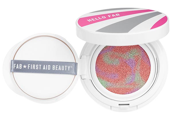 Best Cushion Compacts/ Color-Correcting Primers: First Aid Beauty 3-in-1 Superfruit Color Correcting Cushion