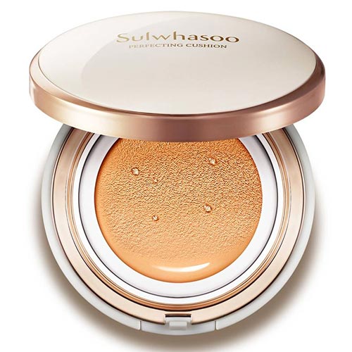 Best Cushion Foundations for Dry Skin: Sulwhasoo Perfecting Cushion Foundation Compact