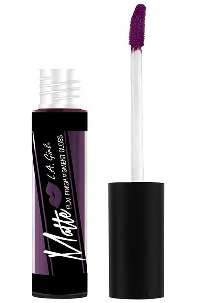 Best Non-Drying Liquid Matte Lipsticks: L.A. Girl Matte Flat Finish Pigment Gloss