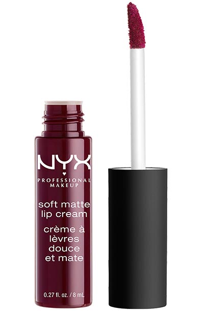 Best Non-Drying Liquid Matte Lipsticks: NYX Cosmetics Soft Matte Lip Cream