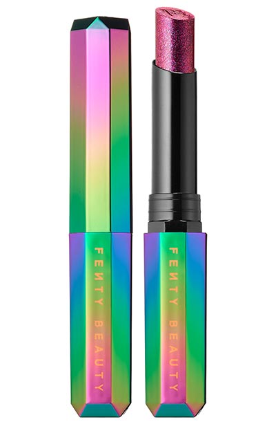 Best Sparkly Glitter Lipsticks: Fenty Beauty by Rihanna Starlit Hyper-Glitz Lipstick in Sci-Fly