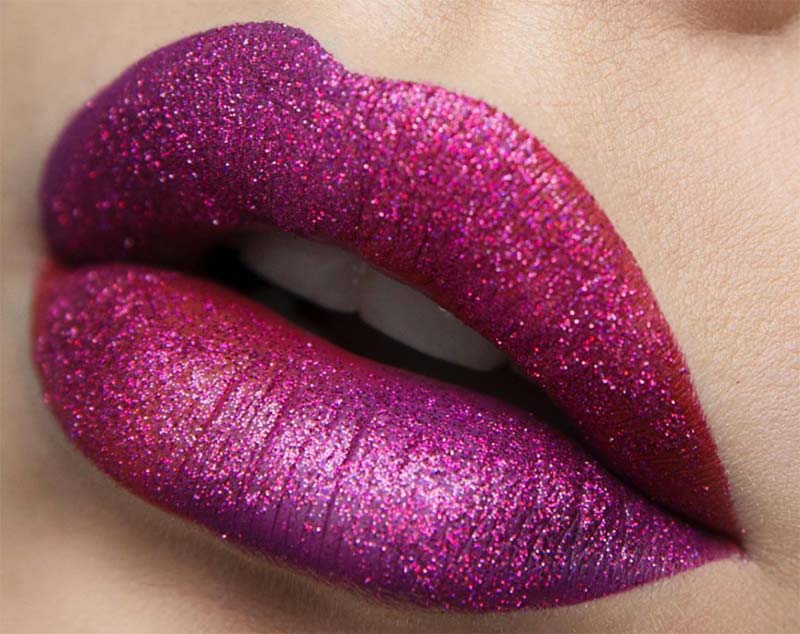 How to Apply Glitter Lipsticks/ Sparkly Lipsticks