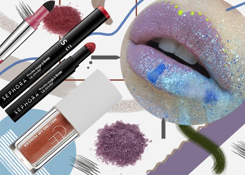 Lip Powder Makeup Trend: Best Powder Lipsticks