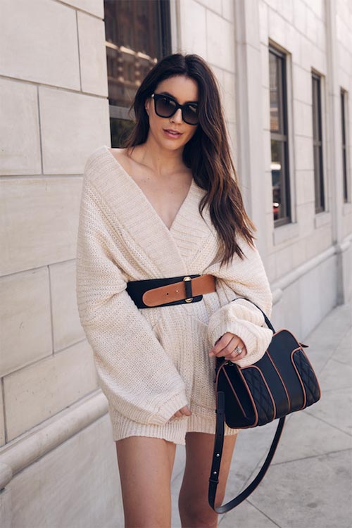 Accessories to Wear with Sweater Dresses