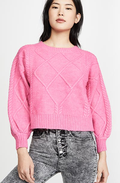 Best Knit Sweaters for Fall/ Winter: Line & Dot Rory Knit Sweater