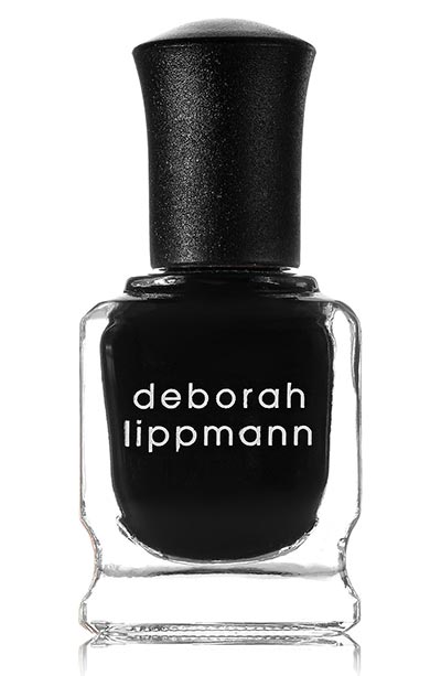 Best Black Nail Polishes: Deborah Lippmann Black Nail Polish in Fade to Black