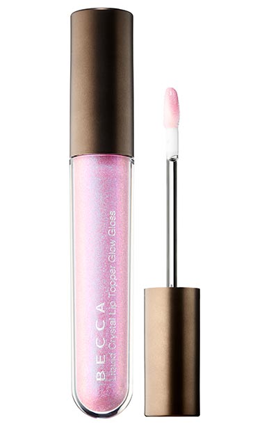 Best Holographic Lipsticks and Lip Glosses: BECCA Liquid Crystal Glow Gloss in Amethyst x Geode