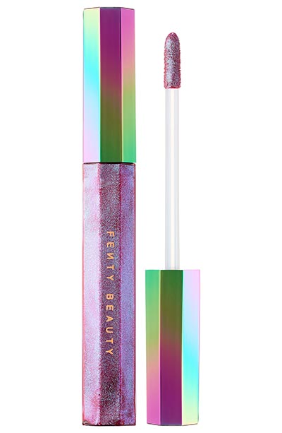 Best Holographic Lipsticks and Lip Glosses: Fenty Beauty Cosmic Gloss Lip Glitter in Gal On The Moon