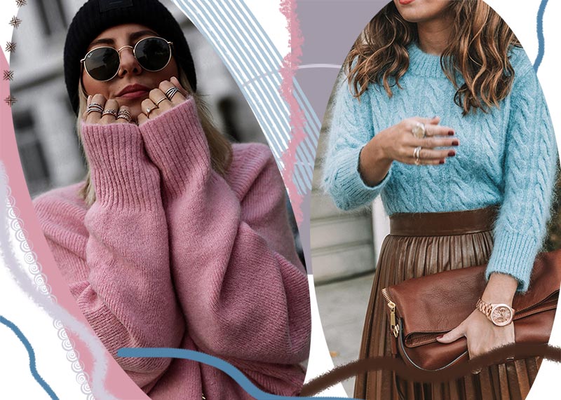 Fall/ Winter Knit Sweaters: How to Wear a Sweater