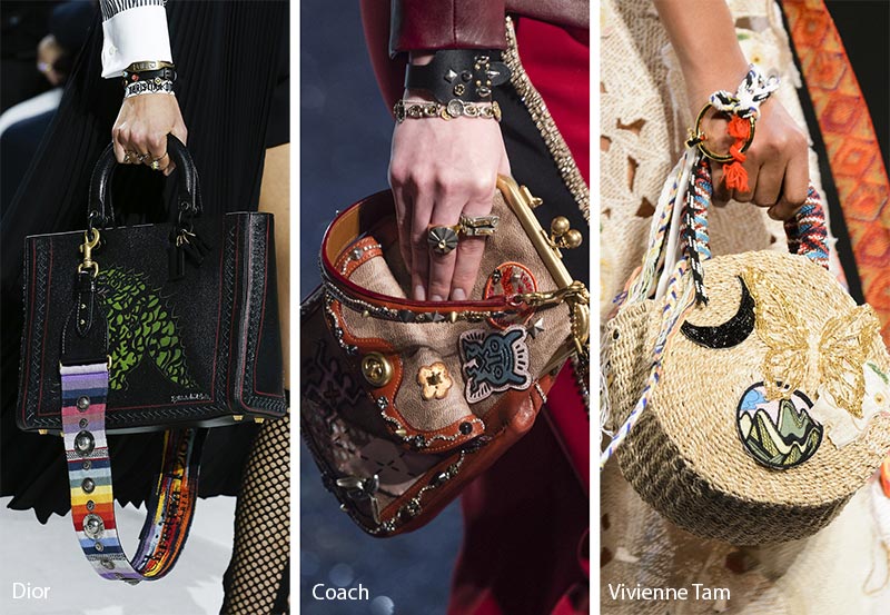 Spring/ Summer 2018 Handbag Trends: Bags with Patchwork