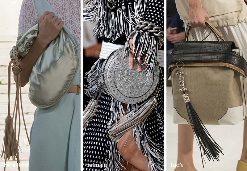 Spring/ Summer 2018 Handbag Trends: Bags with Tassels