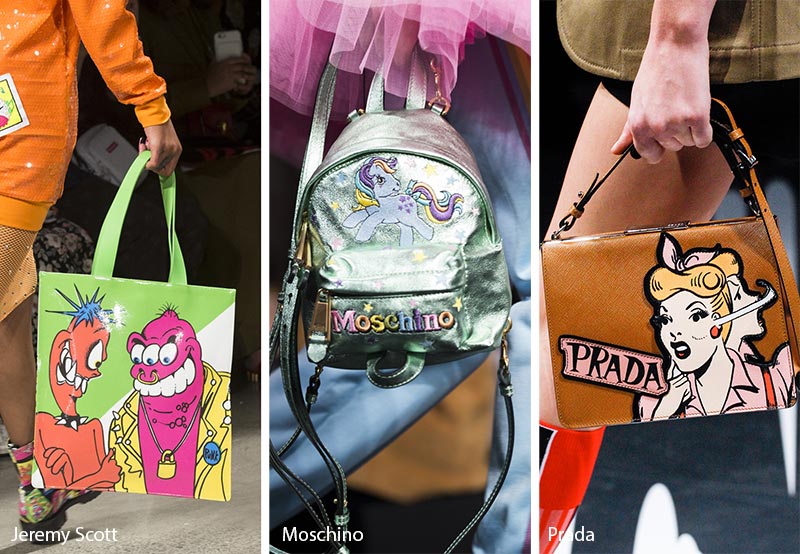 Spring/ Summer 2018 Handbag Trends: Cartoon Bags