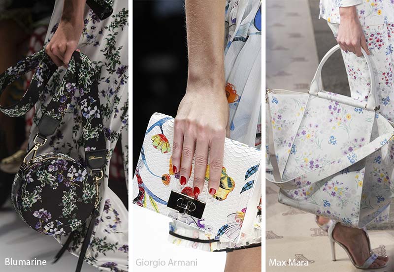 Spring/ Summer 2018 Handbag Trends: Floral Printed Bags