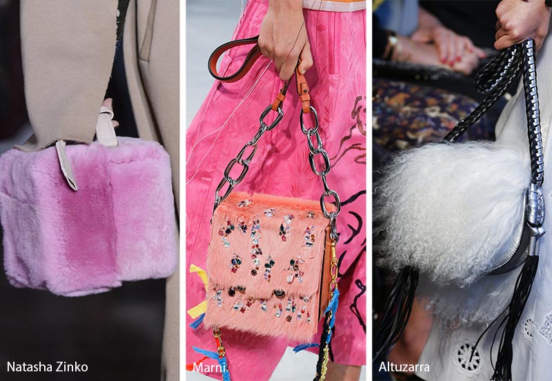 Spring/ Summer 2018 Handbag Trends: Fur Bags