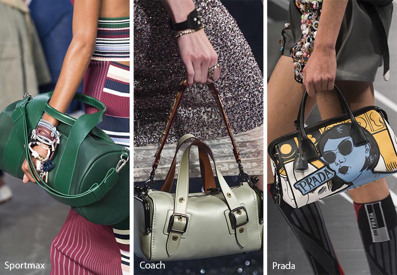 Spring/ Summer 2018 Handbag Trends: Small Duffel Bags