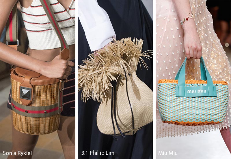 Spring/ Summer 2018 Handbag Trends: Straw Bags
