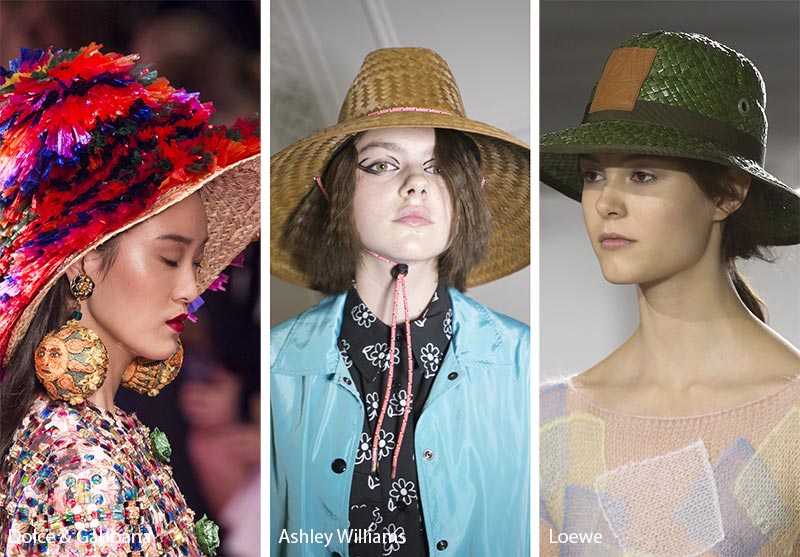 Spring/ Summer 2018 Hat Trends: Straw Hats