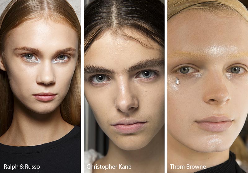 Spring/ Summer 2018 Makeup Trends: Highlighter on the Inner Corner of the Eyes