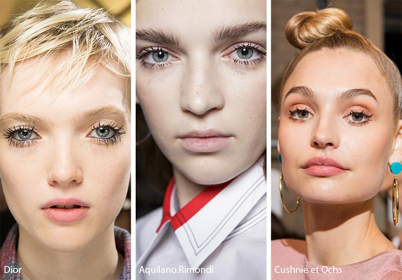Spring/ Summer 2018 Makeup Trends: Spidery Lashes/ Mascara