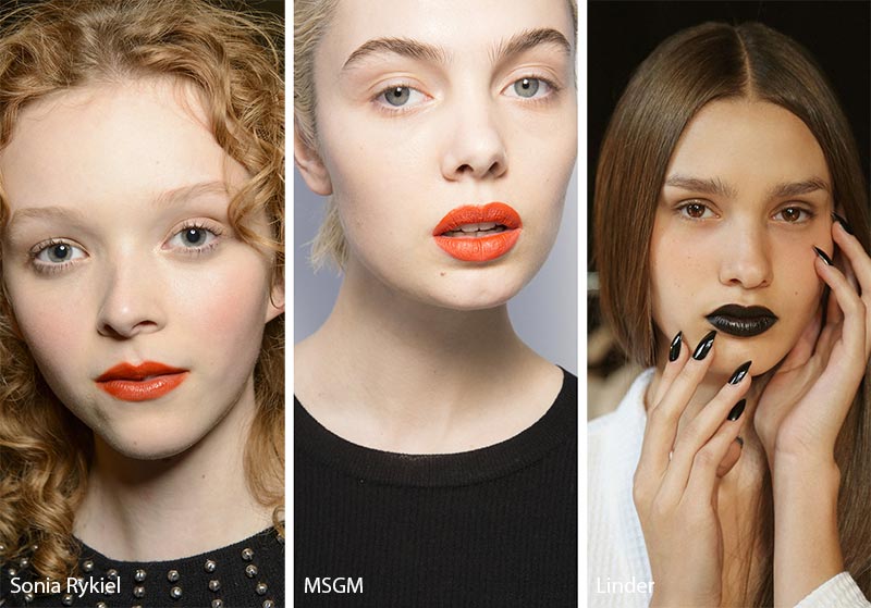 Spring/ Summer 2018 Makeup Trends: Statement Lips Makeup